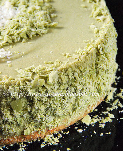 Cheesecake Green chocolate